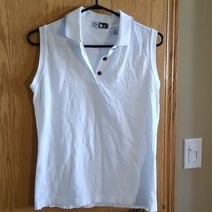 White golf shirt, Tennis Top